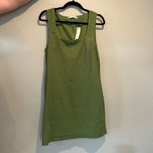 Abercrombie linen blend dress